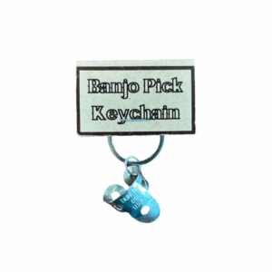 Banjo Pick Keychain