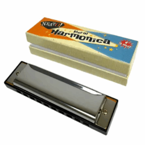 4" Metal Harmonica