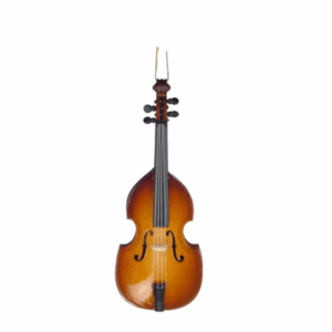 Wooden Bass Ornament
