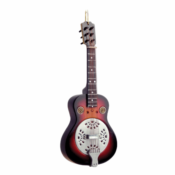 Wooden Dobro Ornament
