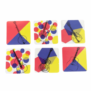 Instrument Stickers, Set of Six
