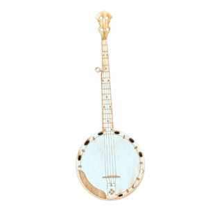 Wooden Banjo Magnet