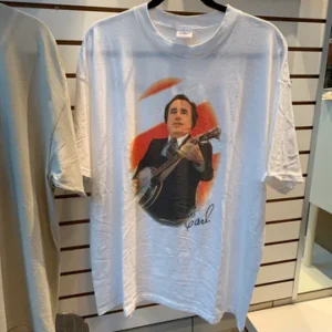 Earl Scruggs T-Shirt with Signature & Banjo
