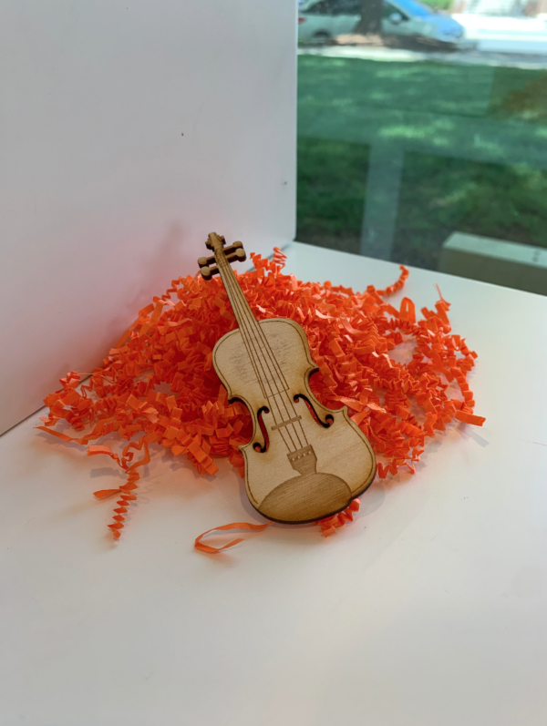 Wooden Instrument Magnet - Image 6