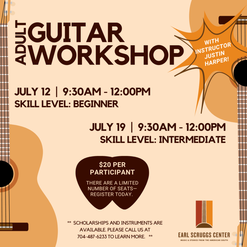 Beginner Guitar Workshop Earl Scruggs Center