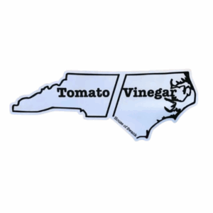 NC BBQ Sticker