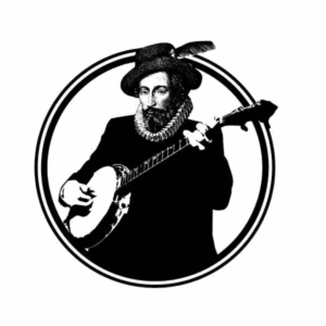 Sir Walter Raleigh Banjo Sticker