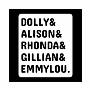 Women Bluegrass Icons Sticker