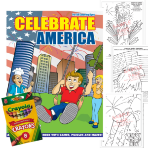 Celebrate America Coloring Book
